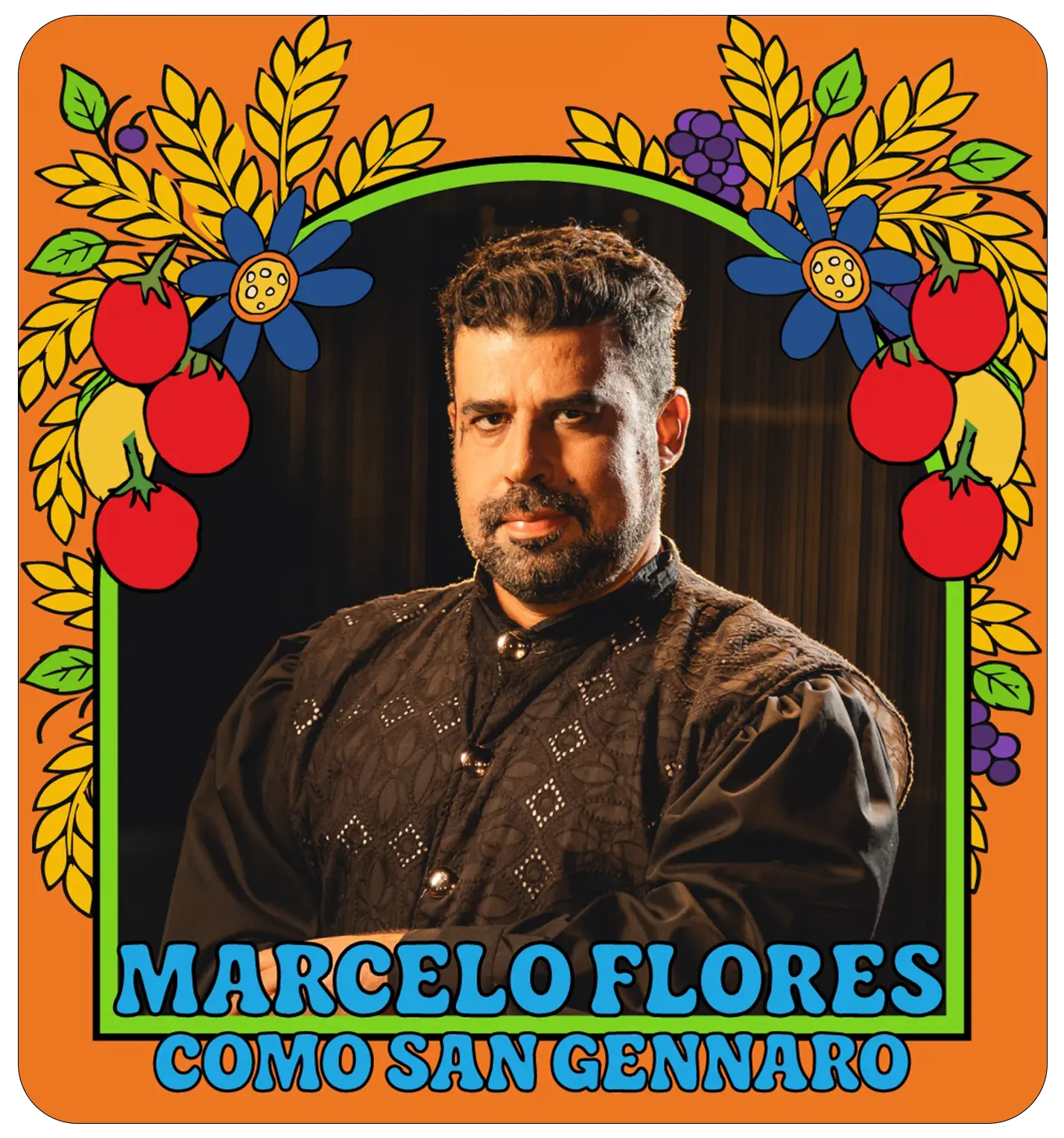 Marcelo Flores como San Gennaro